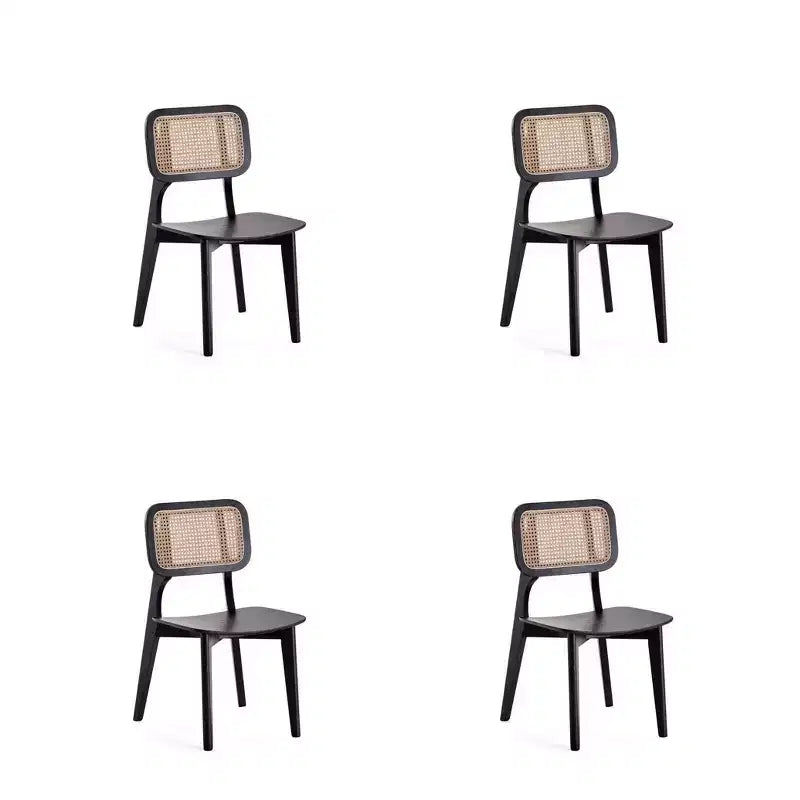 Set di 4 sedie da pranzo quadrate Versailles - Manhattan Comfort