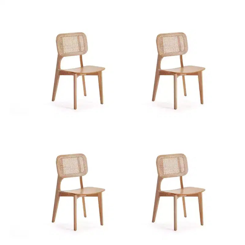 Set di 4 sedie da pranzo quadrate Versailles - Manhattan Comfort