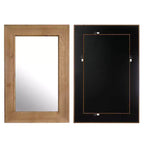 WallBeyond Specchio in Legno Lavato Naturale