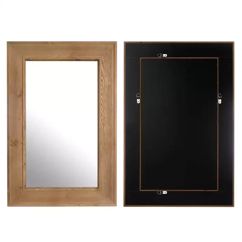 WallBeyond Specchio in Legno Lavato Naturale