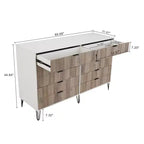 Cassettiera doppia a 10 cassetti Dumbo Manhattan Comfort