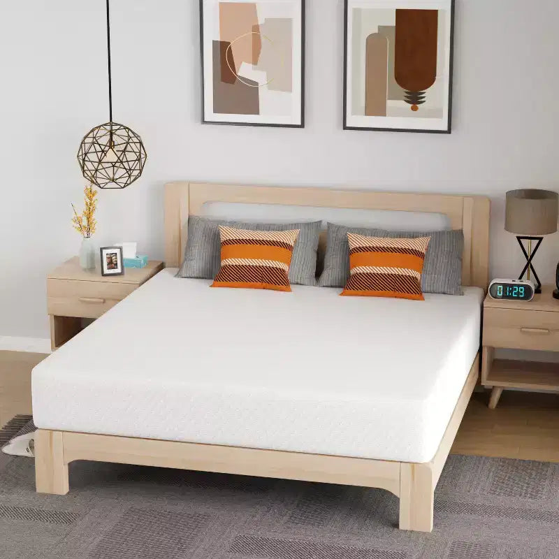 Materasso FDW 12 pollici in Memory Foam Gel per un sonno fresco e un sollievo dalla pressione/Certificato CertiPUR-US/Materasso in scatola/Allevia la pressione