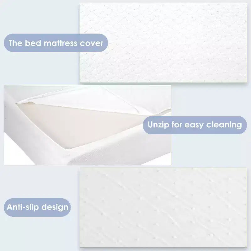 Materasso FDW 12 pollici in Memory Foam Gel per un sonno fresco e un sollievo dalla pressione/Certificato CertiPUR-US/Materasso in scatola/Allevia la pressione