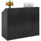 Tribesigns Reception Desk with Counter, Bancone da 47 pollici