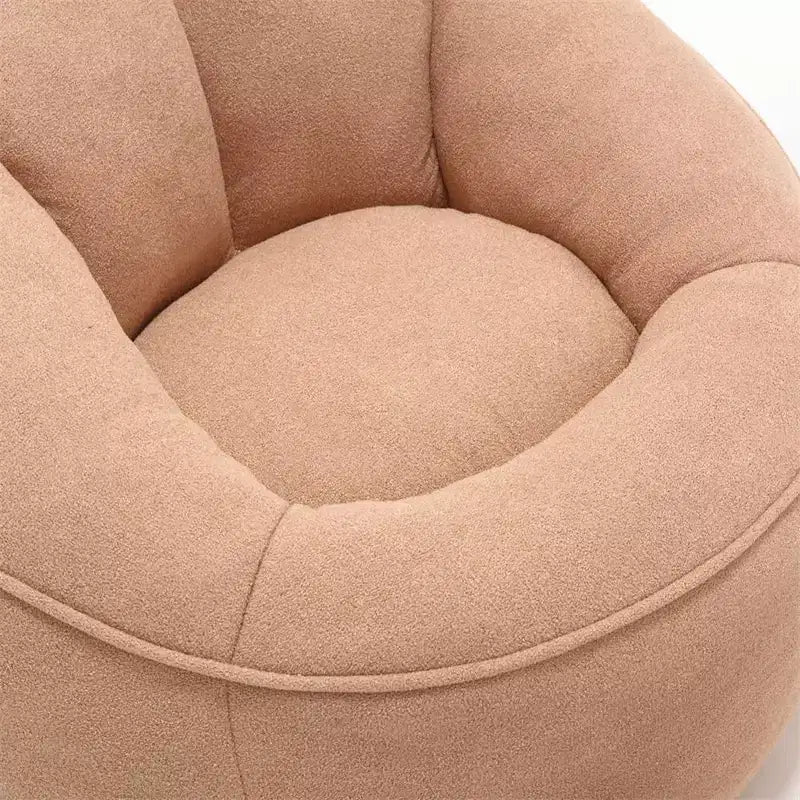 Poltrona a sacco con pouf, comoda poltrona a sacco, poltrone a sacco moderne con poggiapiedi per soggiorno, camera da letto, appartamento, dormitorio