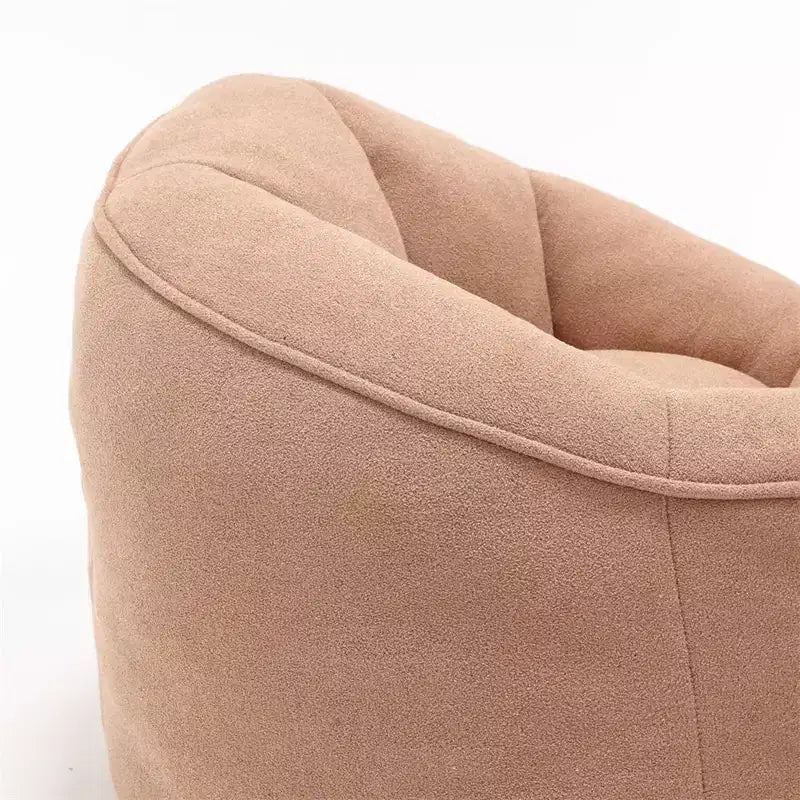 Poltrona a sacco con pouf, comoda poltrona a sacco, poltrone a sacco moderne con poggiapiedi per soggiorno, camera da letto, appartamento, dormitorio
