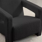 Hyleory Poltrona Moderna 73,9 cm, Poltrona Adirondack Imbottita in Pile di Agnello per Soggiorno, Sala Trucco, Camera da Letre.