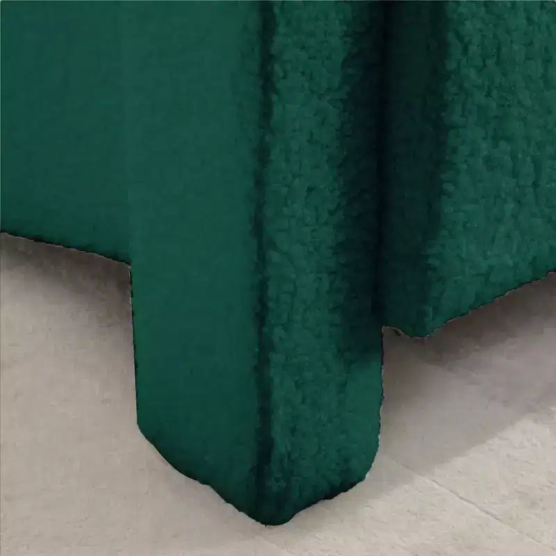 Hyleory Poltrona Moderna 73,9 cm, Poltrona Adirondack Imbottita in Pile di Agnello per Soggiorno, Sala Trucco, Camera da Letre.