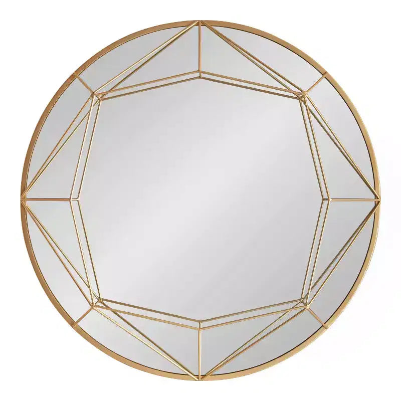 Specchio da parete rotondo Keyleigh da 30 - Kate & Laurel All Things Decor