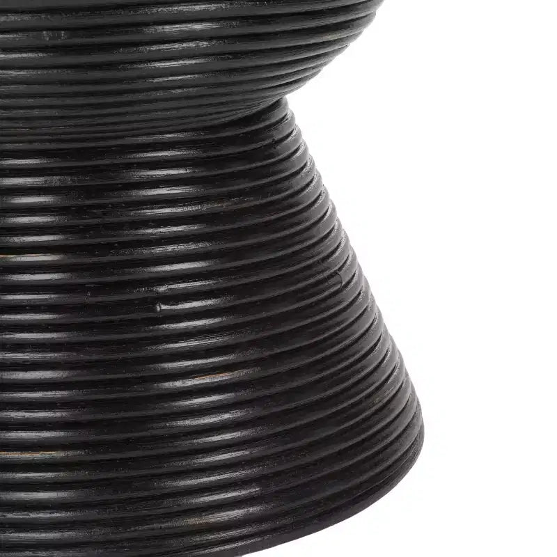 Tavolino rotondo Heimdall - ACC6503A - Nero anticato/Nero - Safavieh