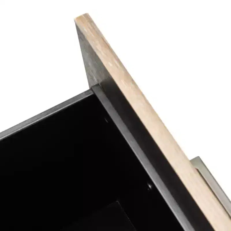 Jola Etagere a 5 Ripiani e 1 Cassetto - ETG6400 - Rovere Rustico/Canna di Fucile - Safavieh