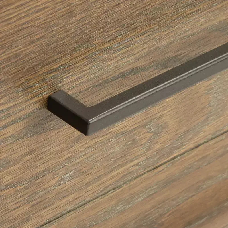 Jola Etagere a 5 Ripiani e 1 Cassetto - ETG6400 - Rovere Rustico/Canna di Fucile - Safavieh