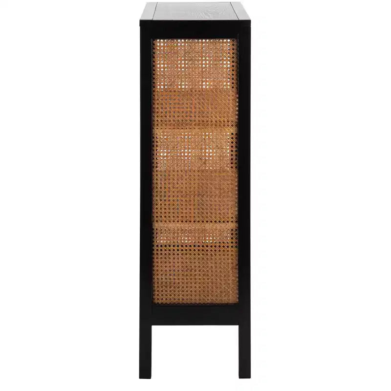 Libreria con 3 ripiani in legno Franz - ETG2104 - Nero/Naturale - Safavieh