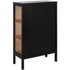 Libreria con 3 ripiani in legno Franz - ETG2104 - Nero/Naturale - Safavieh