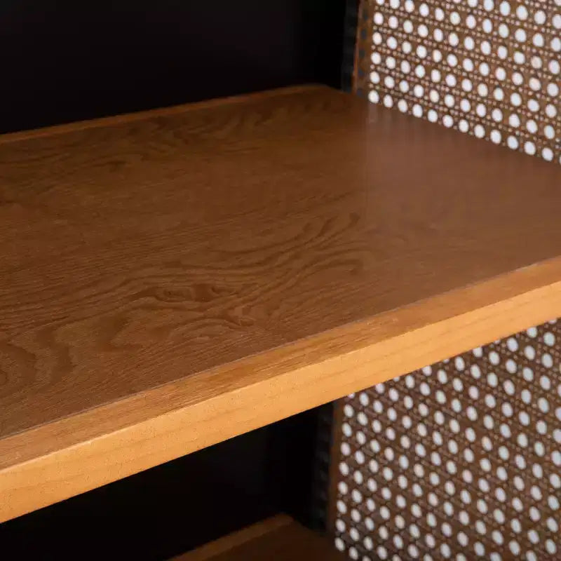 Libreria con 3 ripiani in legno Franz - ETG2104 - Nero/Naturale - Safavieh