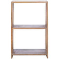 Phoenix 2 Shelf Etagere - ETG6500 - Natural/Golden Brown - Safavieh