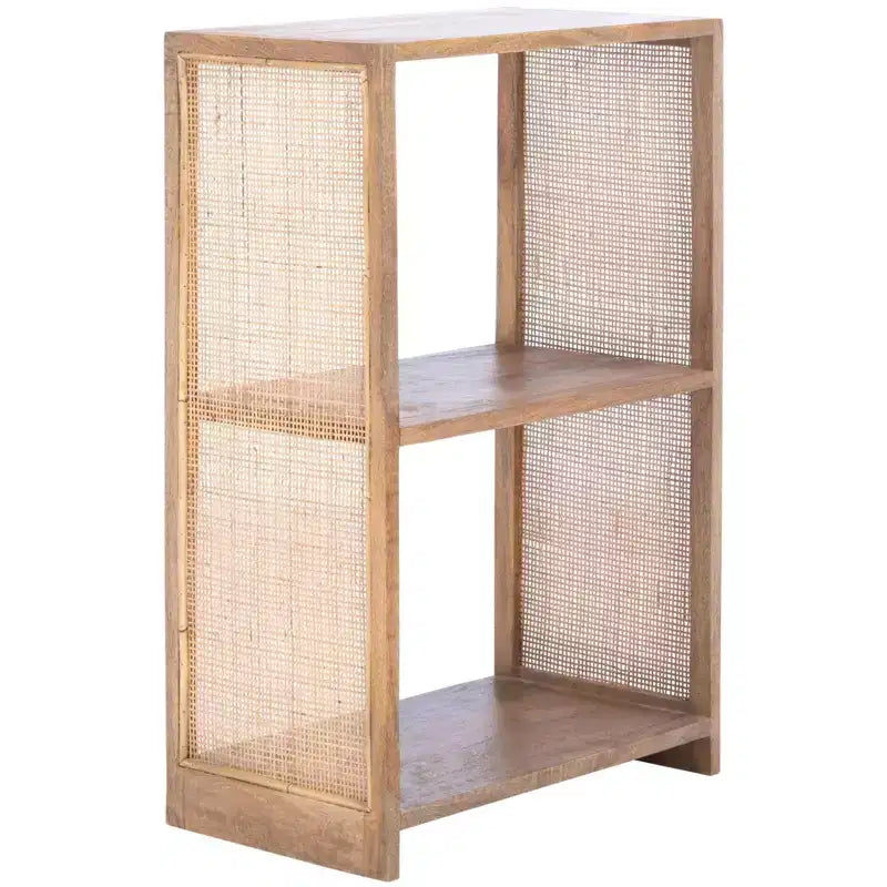 Phoenix Etagere a 2 Ripiani - ETG6500 - Naturale/Marrone Dorato - Safavieh
