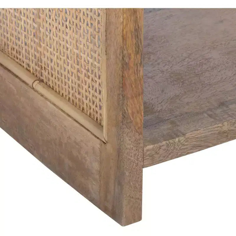 Phoenix Etagere a 2 Ripiani - ETG6500 - Naturale/Marrone Dorato - Safavieh