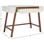 Scrivania Marwood - DSK5012 - Bianco/Marrone - Safavieh