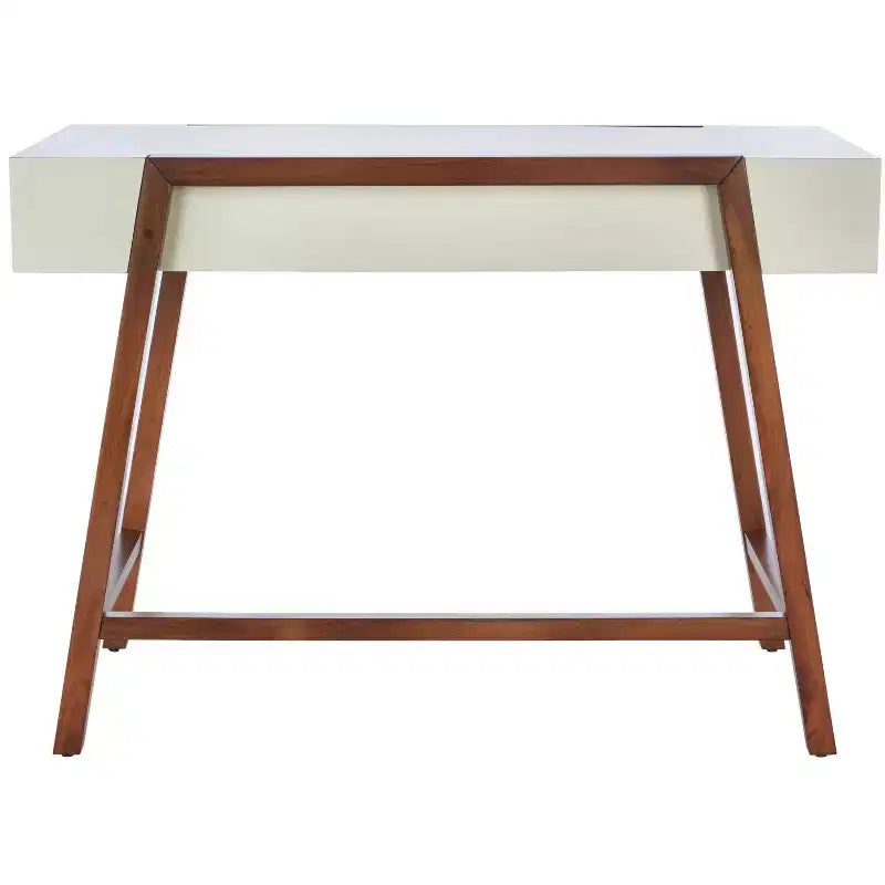 Scrivania Marwood - DSK5012 - Bianco/Marrone - Safavieh