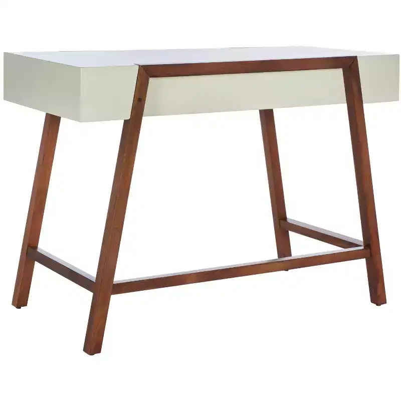 Scrivania Marwood - DSK5012 - Bianco/Marrone - Safavieh