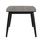 Tavolo da pranzo Mid-Century Modern in legno di gomma – 6 posti, 150 cm L