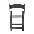 Set di 2 sedie da pranzo Merrick Lane in legno massello con design pieghevole e finitura elegante