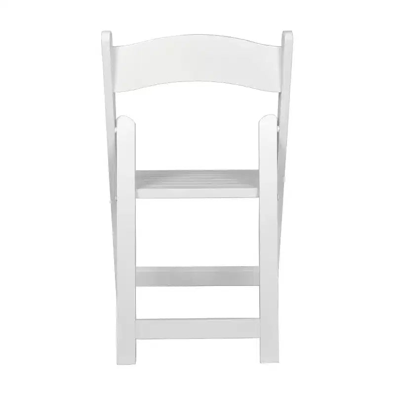 Set di 2 sedie da pranzo Merrick Lane in legno massello con design pieghevole e finitura elegante
