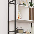 Hyleory Libreria a Tre Ante, Mobile Contenitore Verticale, Armadietto Decorativo
