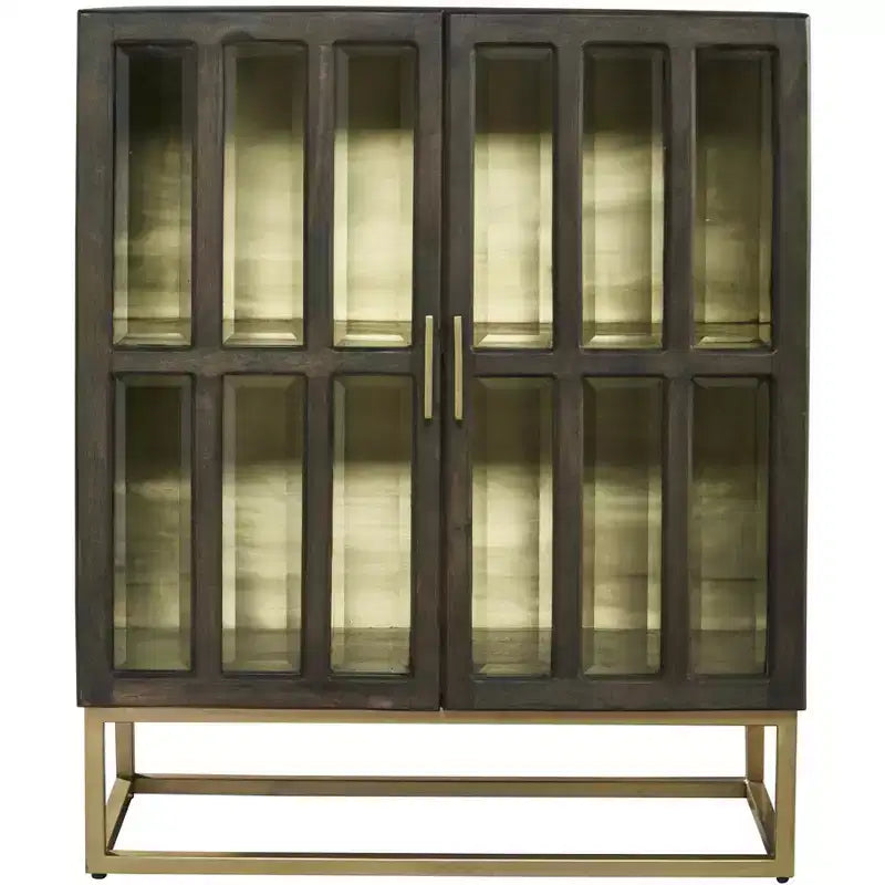Hekman 28464 Armadietto con anta in vetro