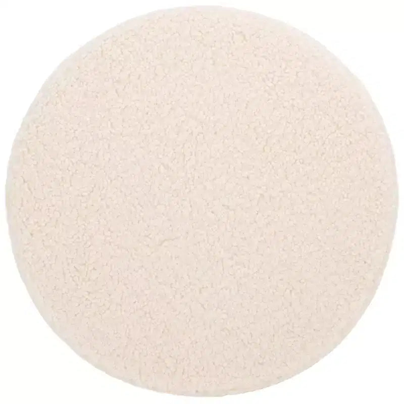 Pouff rotondo in finto montone Riah - OTT4503 - Safavieh
