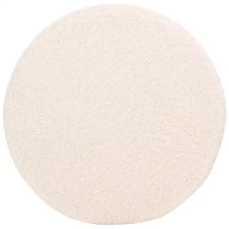 Pouff rotondo in finto montone Riah - OTT4503 - Safavieh