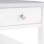 Tavolino finale/laterale Breighton Home American Heritage 1 cassetto con ripiani