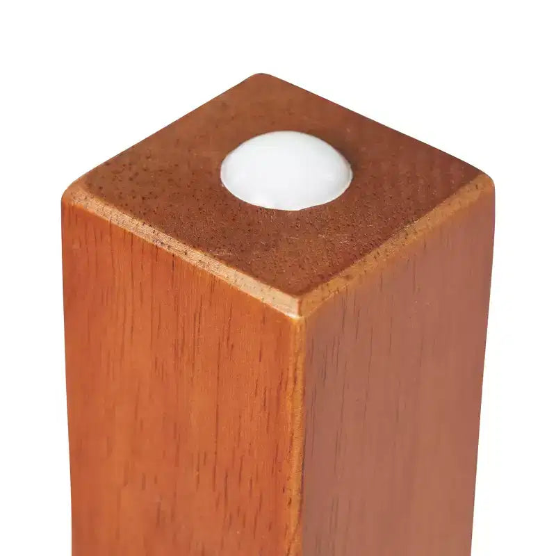 Tavolo quadrato in legno massiccio ECR4Kids da 30x30 pollici e due sedie da 12 pollici, set da 3 pezzi