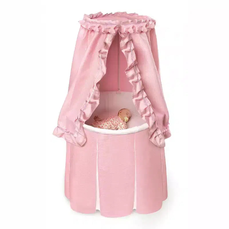 Culla rotonda Badger Basket Empress con baldacchino
