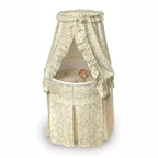 Culla rotonda Badger Basket Empress con baldacchino