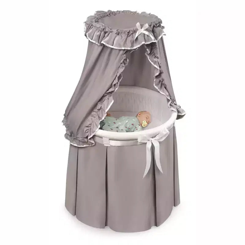Culla rotonda Badger Basket Empress con baldacchino