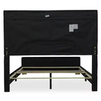 Home Design Deena Panel Bed Nero