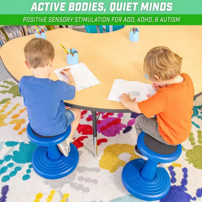 GoSports Sedia Oscillante - Sgabello Sensoriale per Bambini Attivi - Sedia per ADHD per Aule o Casa