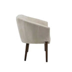 Divanetto imbottito Christopher Knight Home Cheney in stile contemporaneo con cuciture a canale e schienale curvo