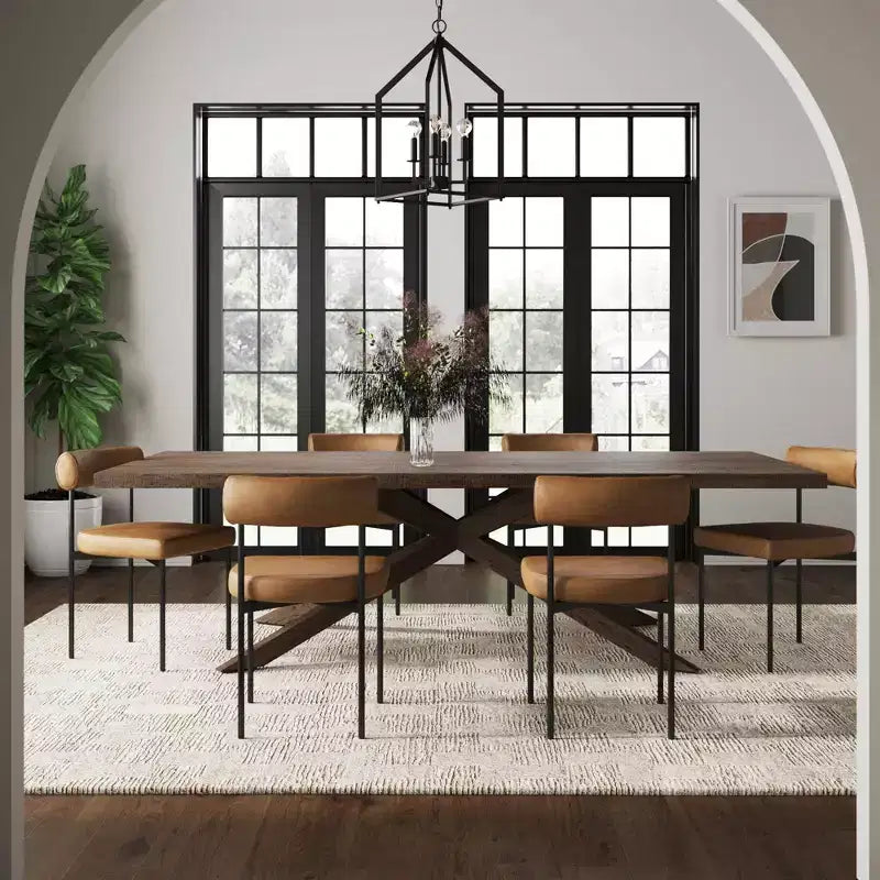 Nathan James Set di 6 sedie da pranzo Dahlia