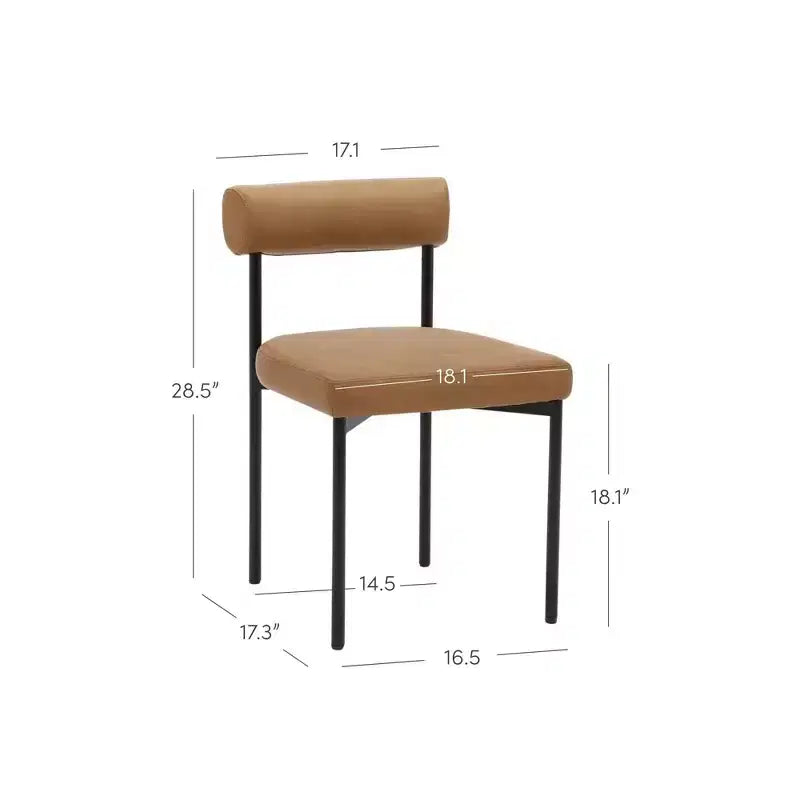 Nathan James Set di 6 sedie da pranzo Dahlia