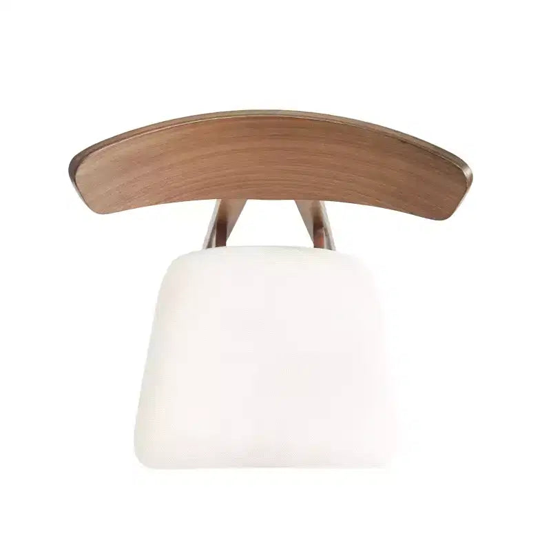 Sgabelli da Bancone GDFStudio Sunapee in Tessuto Imbottito in Legno Moderno di Metà Secolo da 25 Pollici (Set di 2)