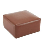 Christopher Knight Home Yzabella Ottomano moderno in ecopelle versatile da interni