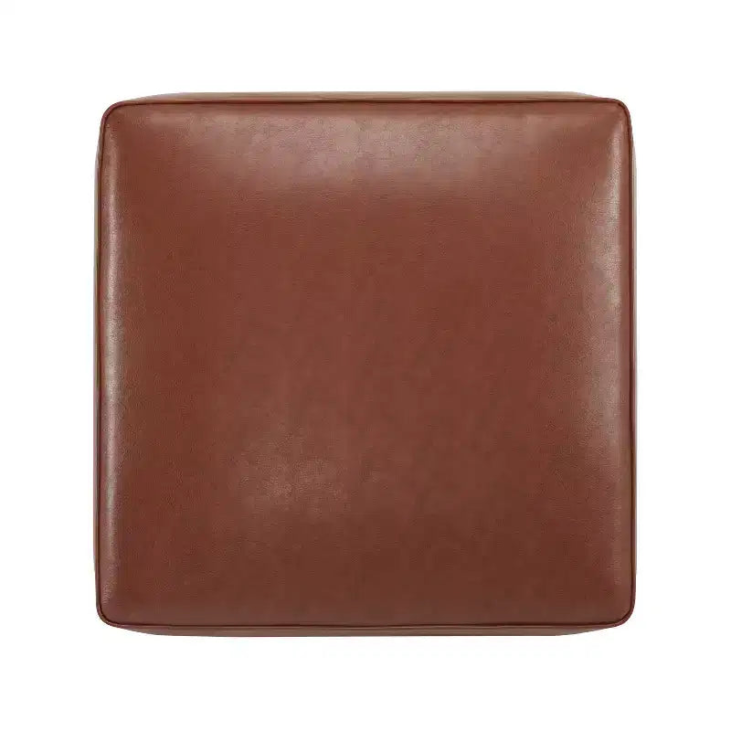 Christopher Knight Home Yzabella Ottomano moderno in ecopelle versatile da interni