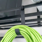 StoreYourBoard 3' x 8' Faber Portatutto pensile da garage con ganci | Capacità 317 kg
