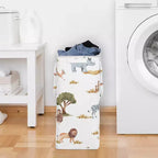 Cesto portabiancheria pieghevole con manici Sweet Jojo Designs per bambino, bambina, unisex/neutro - fantasia giungla multicolore