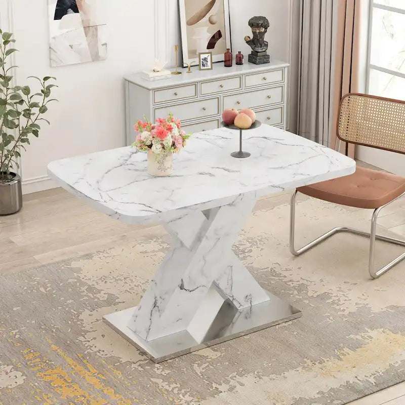 Tavolo da pranzo quadrato allungabile moderno per cucina