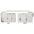 Credenza/Madia per Fattoria con 2 Cassetti e 4 Ante
