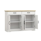 Credenza/Madia per Fattoria con 2 Cassetti e 4 Ante